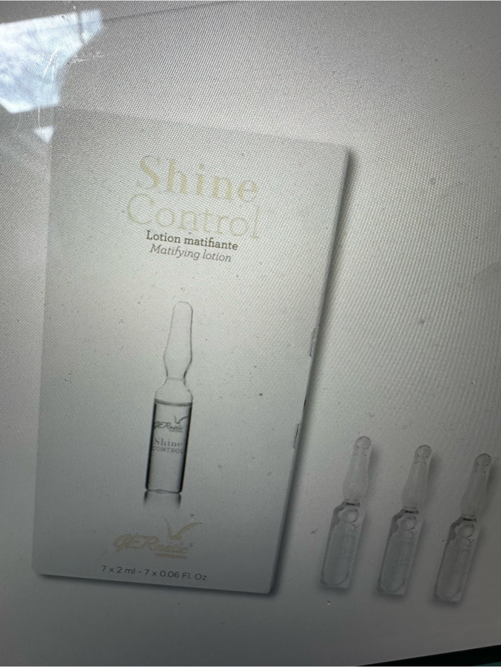 Shine Control Mattifying Lotion -by GERnettic Made in France